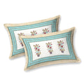 Mahanadi 310 TC Cotton Bed Sheet with 2 Pillow Covers - Printed - Clover Home Furnishings