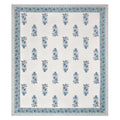 Mahanadi 310 TC Cotton Bed Sheet with 2 Pillow Covers - Printed - Clover Home Furnishings