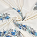 Mahanadi 310 TC Cotton Bed Sheet with 2 Pillow Covers - Printed - Clover Home Furnishings