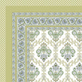 Mahanadi 310 TC Cotton Bed Sheet with 2 Pillow Covers - Printed - Clover Home Furnishings