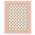 Mahanadi 310 TC Cotton Bed Sheet with 2 Pillow Covers - Printed - Clover Home Furnishings