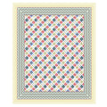 Mahanadi 310 TC Cotton Bed Sheet with 2 Pillow Covers - Printed - Clover Home Furnishings