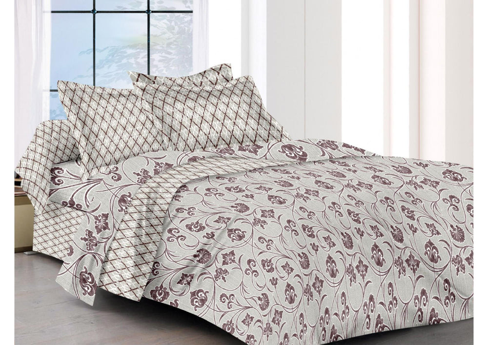 BS169: Buggati Cotton Double Bed Sheets