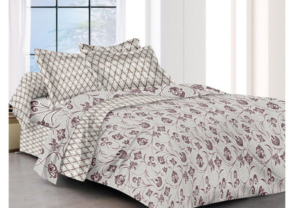 BS169: Buggati Cotton Double Bed Sheets
