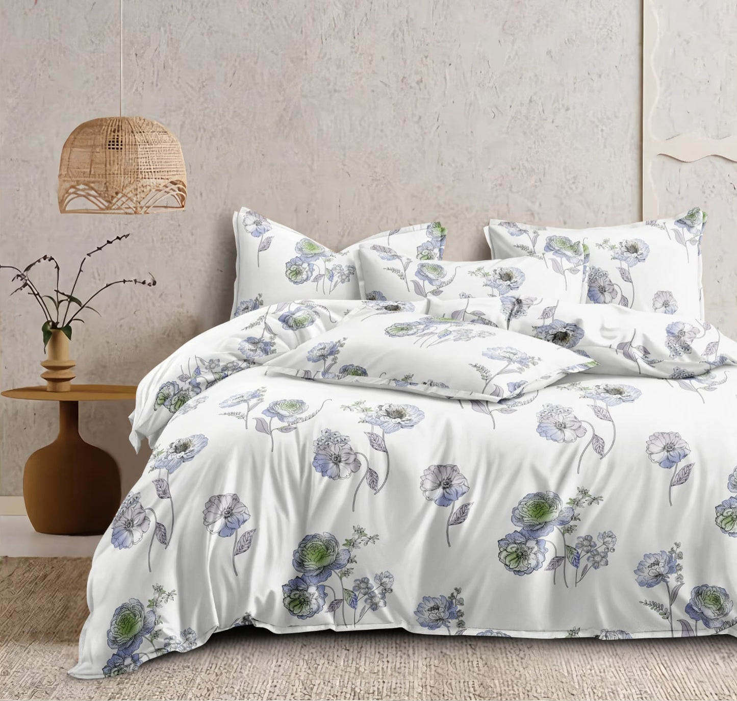 BS228: Vouge S. King Double Bed Sheets