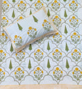 BS186: Block Print S. King Double Bed Sheets