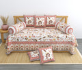 BS193: Karanpur Diwan Bed Sheet  Set