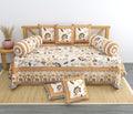 BS193: Karanpur Diwan Bed Sheet  Set