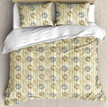 BS122: Croton Gift Packing Double Bed Sheets