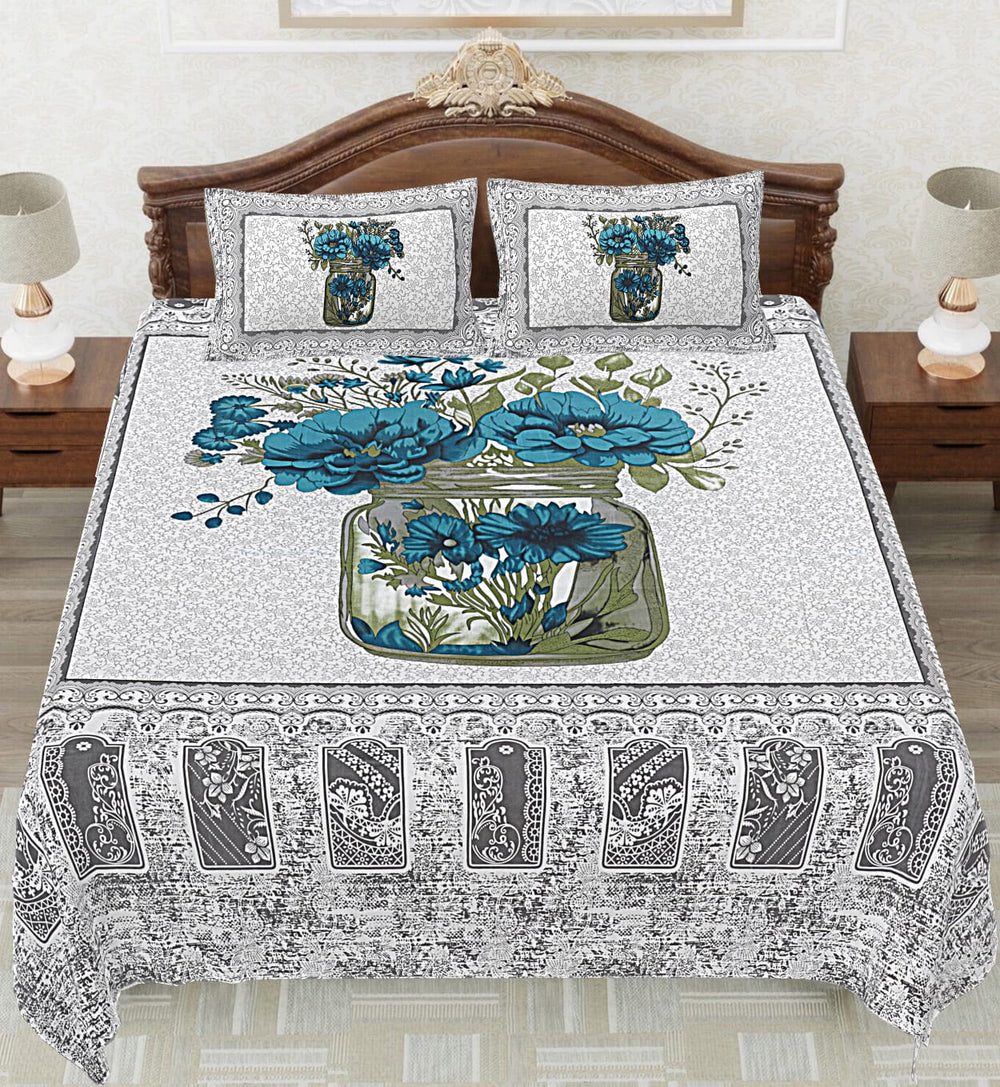 BS81: Ghoomer King Double Bed Sheets