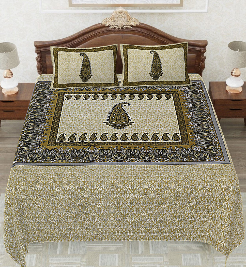 BS81: Ghoomer King Double Bed Sheets