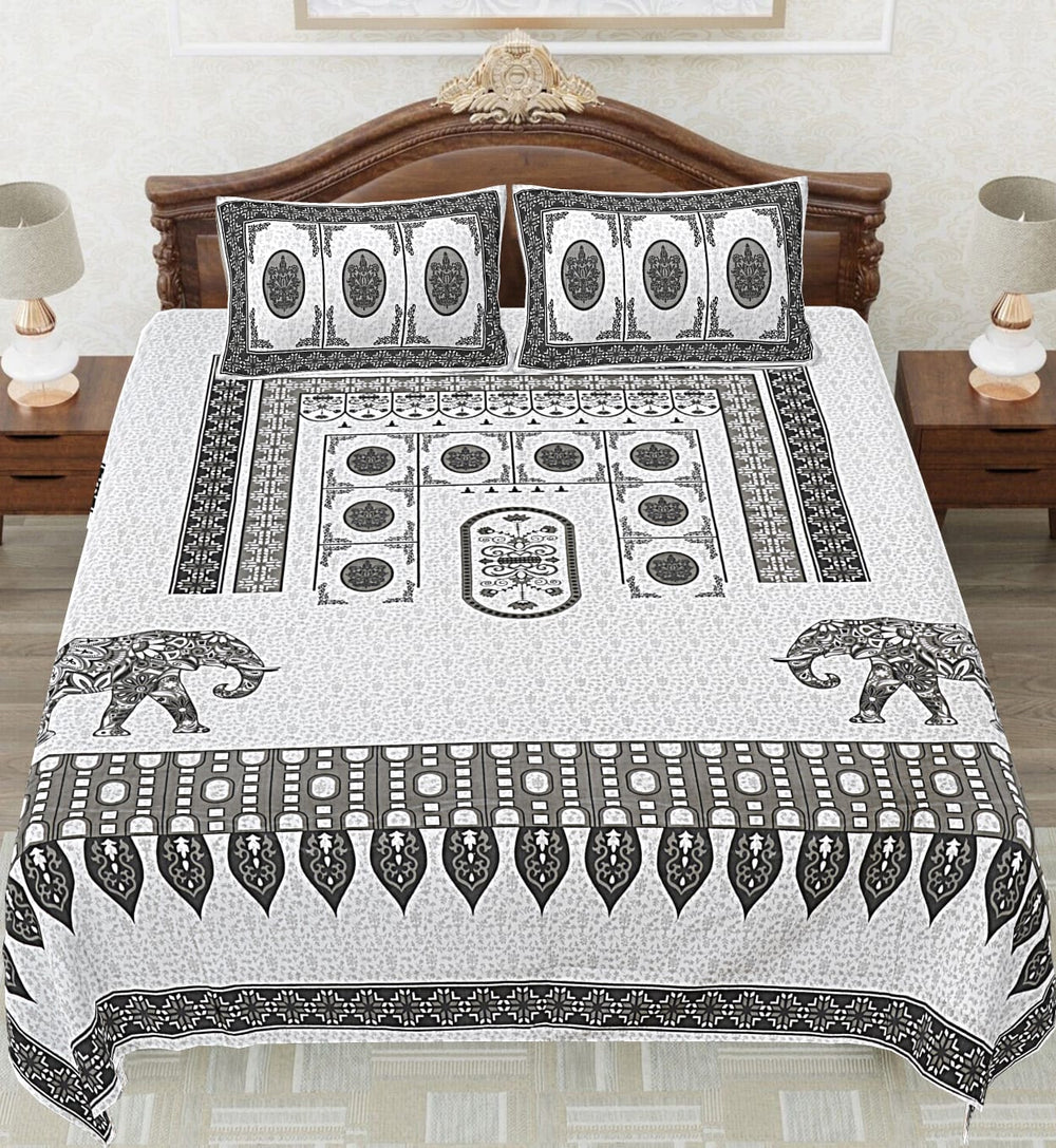 BS81: Ghoomer King Double Bed Sheets