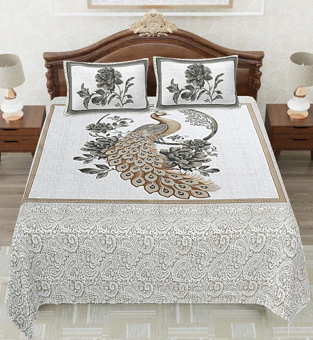 BS81: Ghoomer King Double Bed Sheets