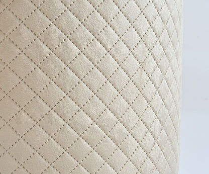 Kangra Ottoman Stool - White - Clover Home Furnishings