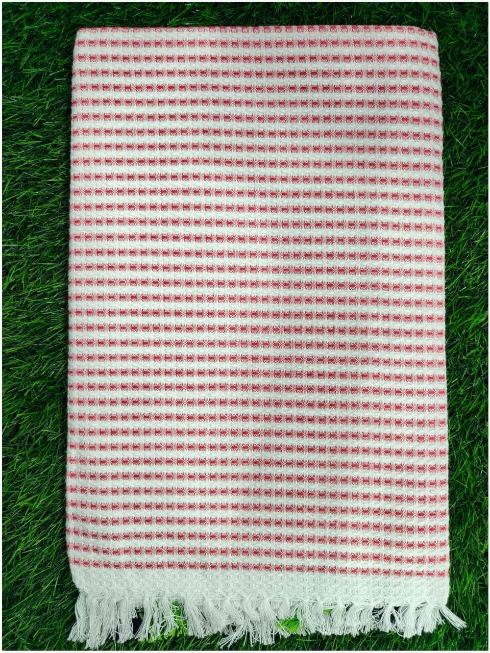 TL19: Usha Border Bath Towel
