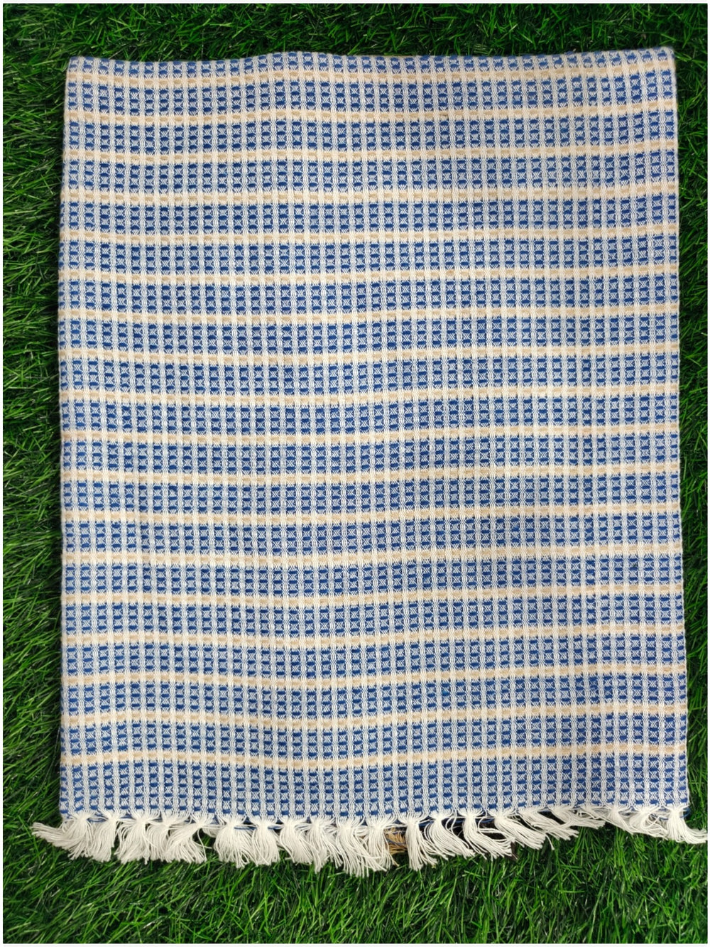 TL19: Usha Border Bath Towel