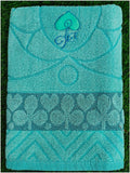 TL214: Sony Emb Bath Towel
