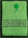 TL214: Sony Emb Bath Towel