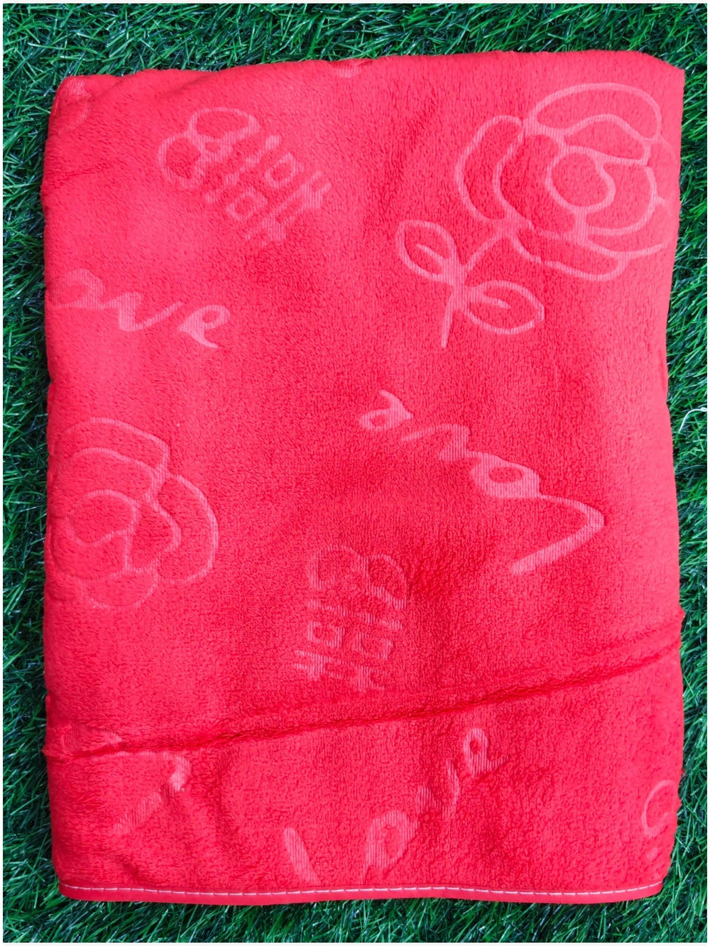 TL217: Emboss Bath Towel