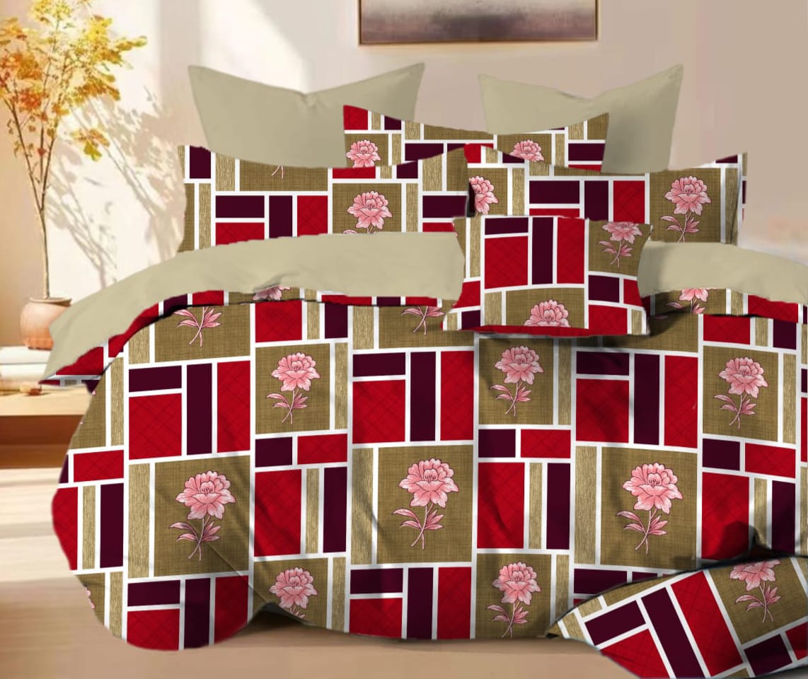 BS9: Camry Single Bed Sheets  (Pair Packing)