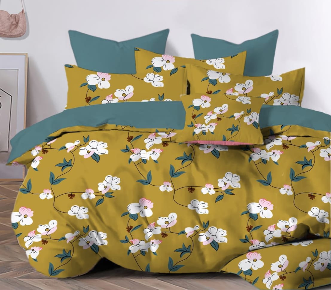 BS9: Camry Single Bed Sheets  (Pair Packing)