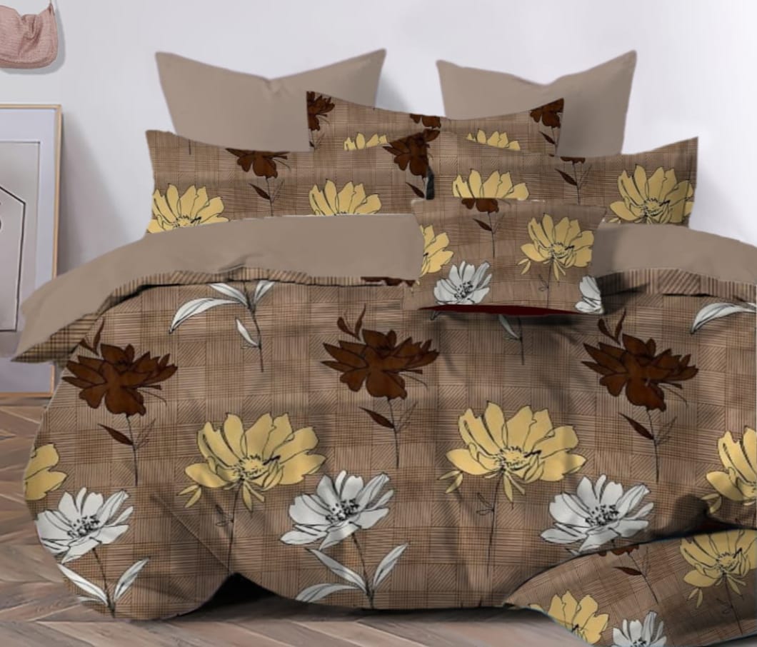 BS9: Camry Single Bed Sheets  (Pair Packing)