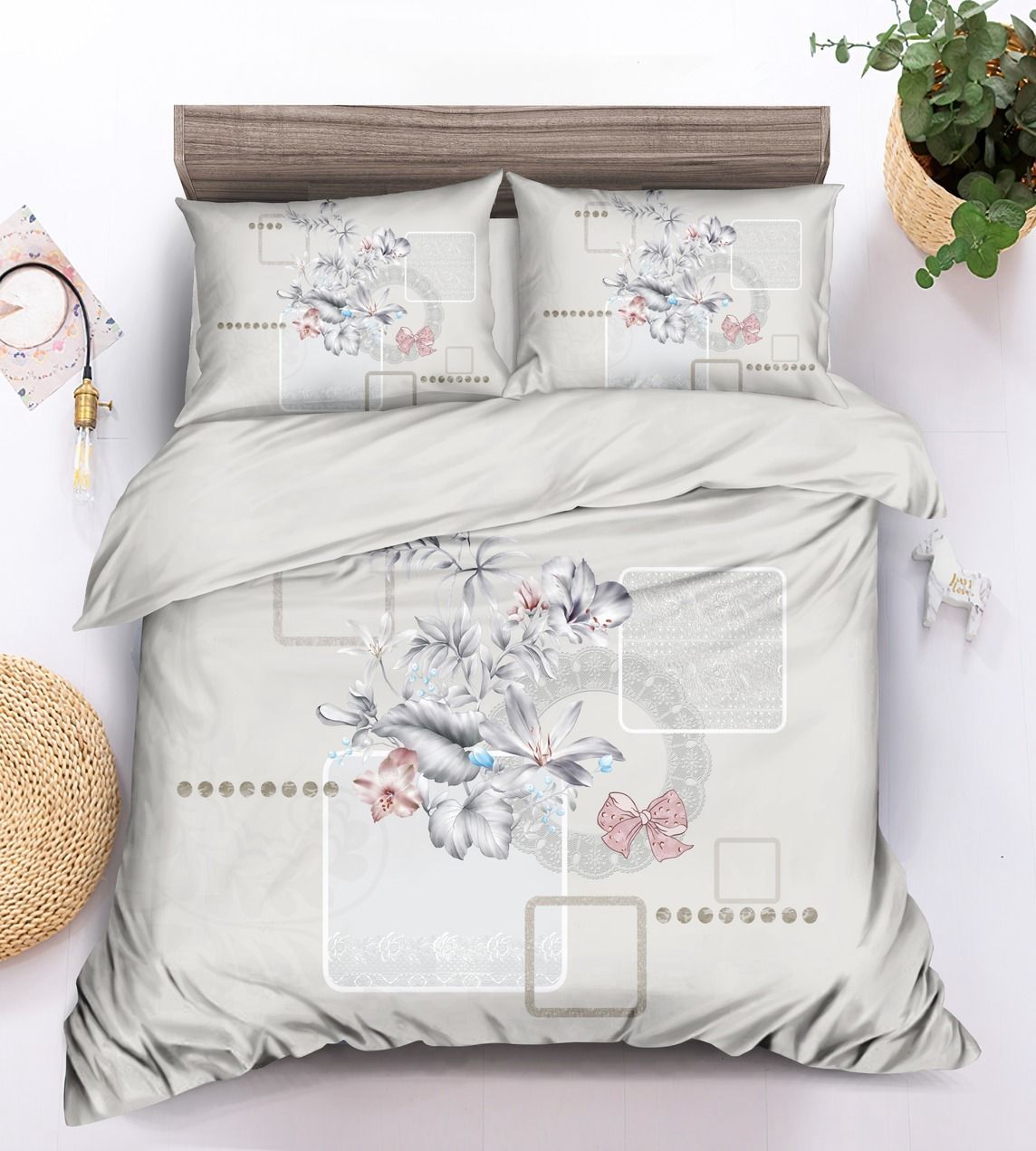 BS34: Passot S. King Double Bed Sheets