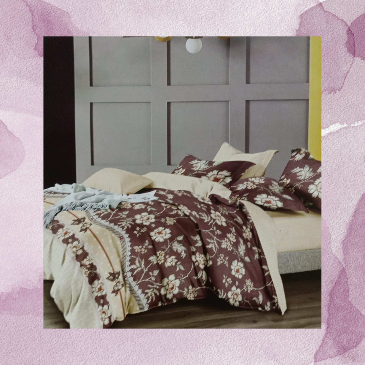 BS181: Nile Gift Packing Double Bed Sheets