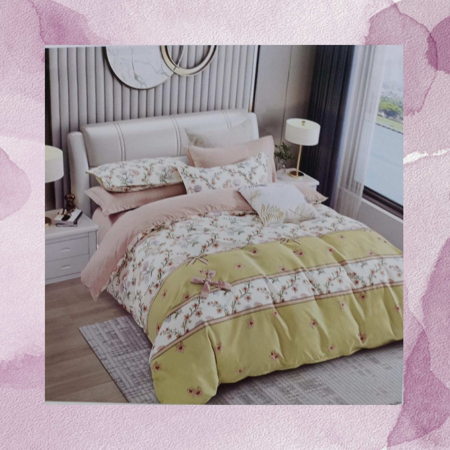 BS181: Nile Gift Packing Double Bed Sheets