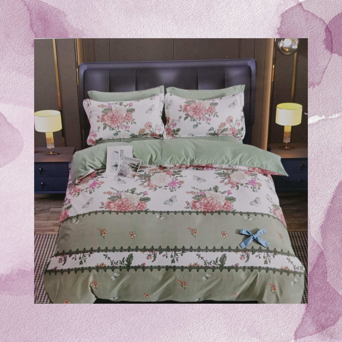 BS181: Nile Gift Packing Double Bed Sheets