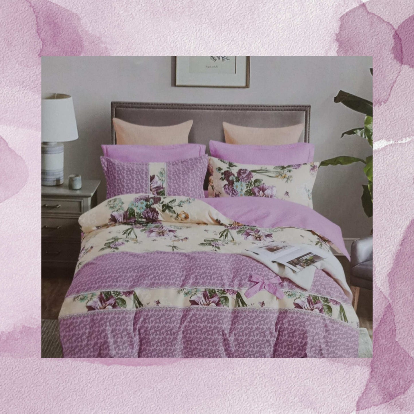 BS181: Nile Gift Packing Double Bed Sheets