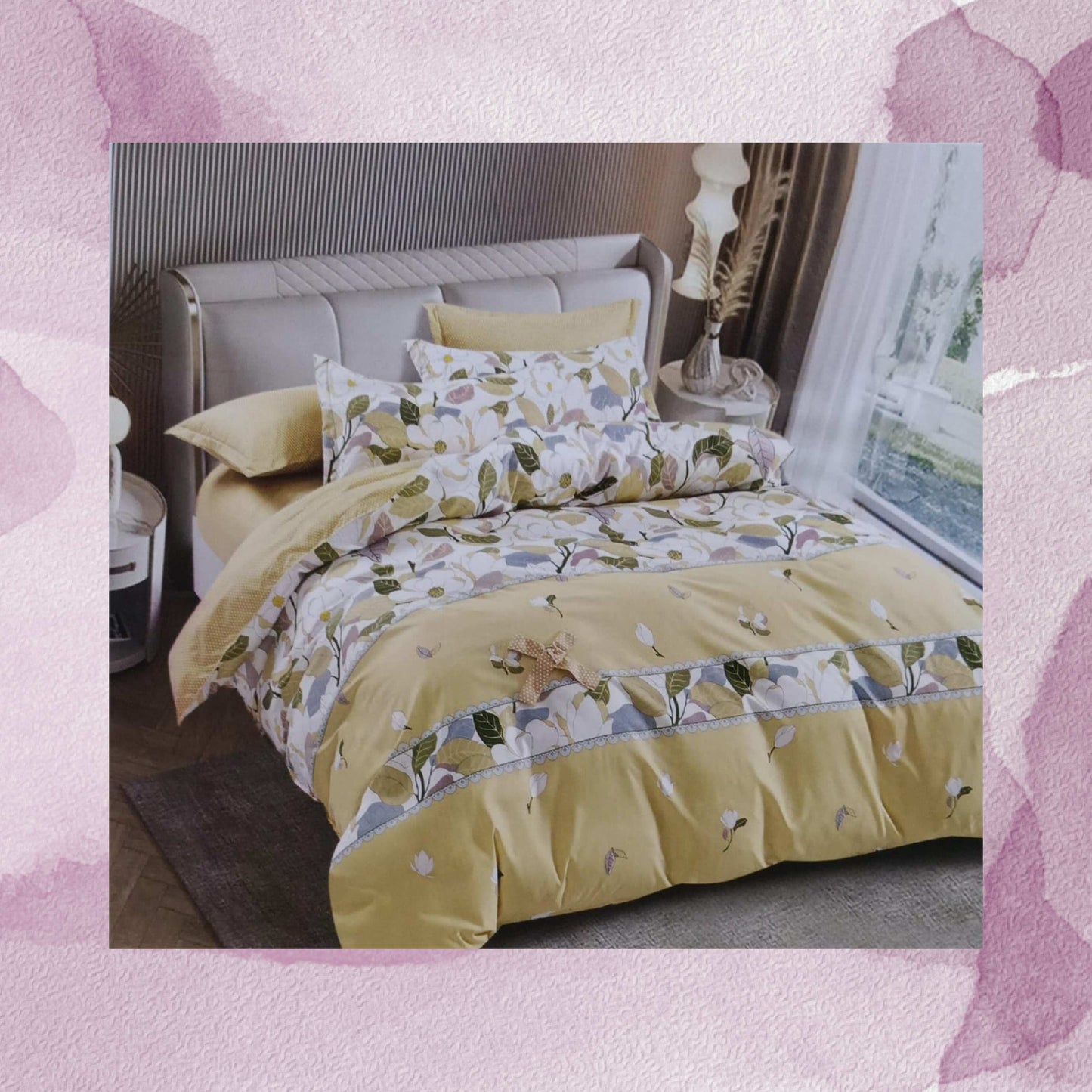 BS181: Nile Gift Packing Double Bed Sheets