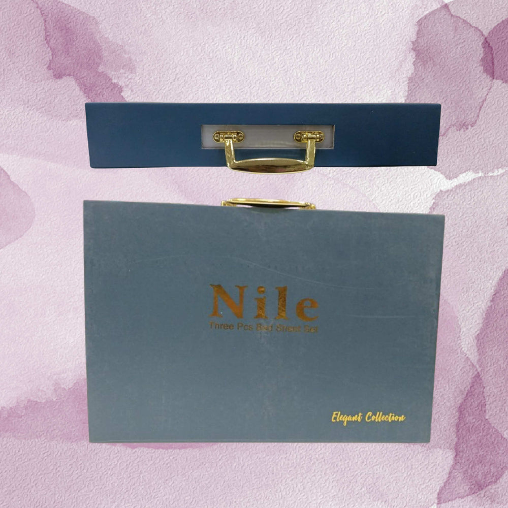 BS181: Nile Gift Packing Double Bed Sheets