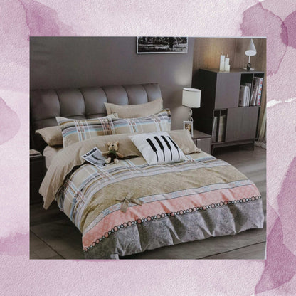 BS181: Nile Gift Packing Double Bed Sheets