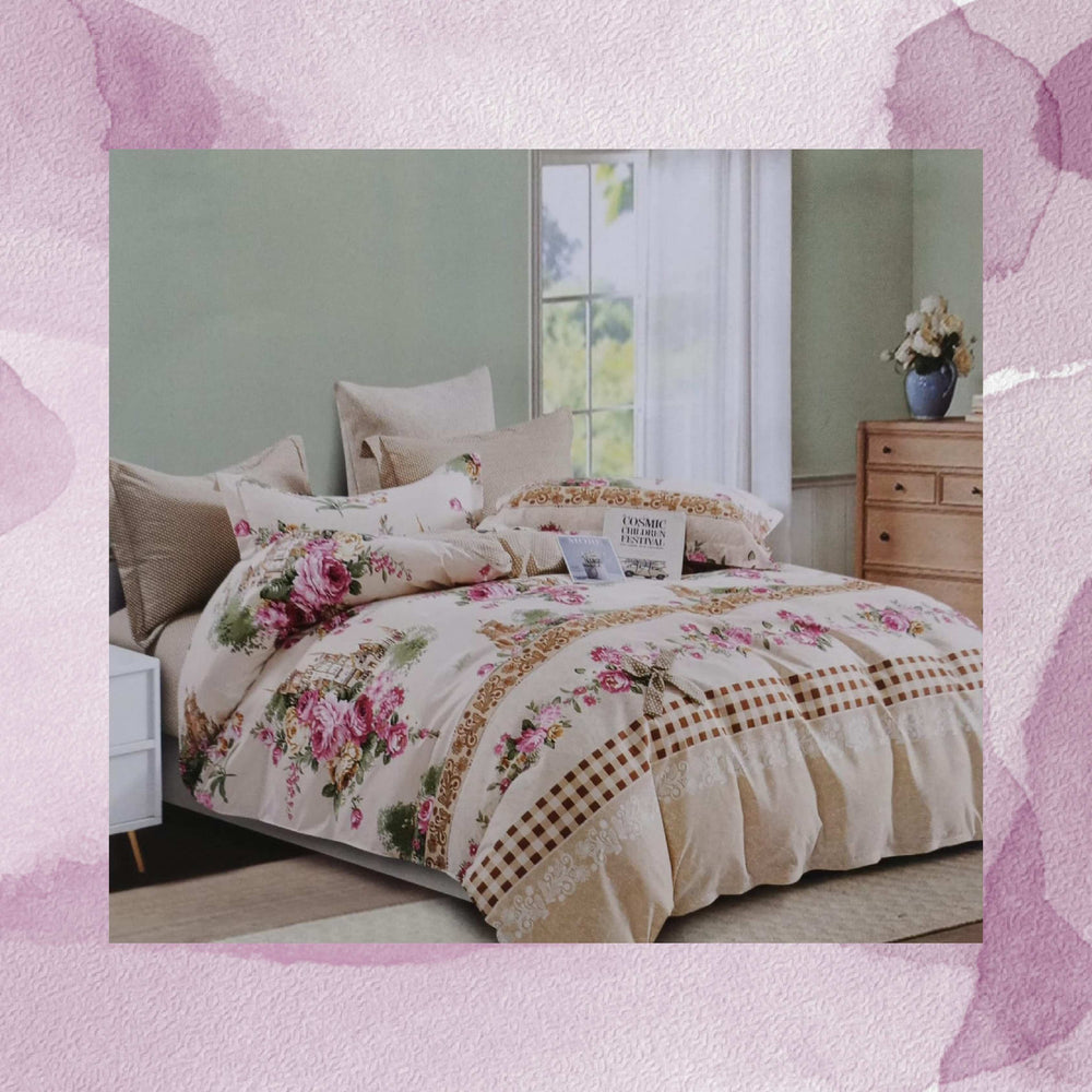 BS181: Nile Gift Packing Double Bed Sheets
