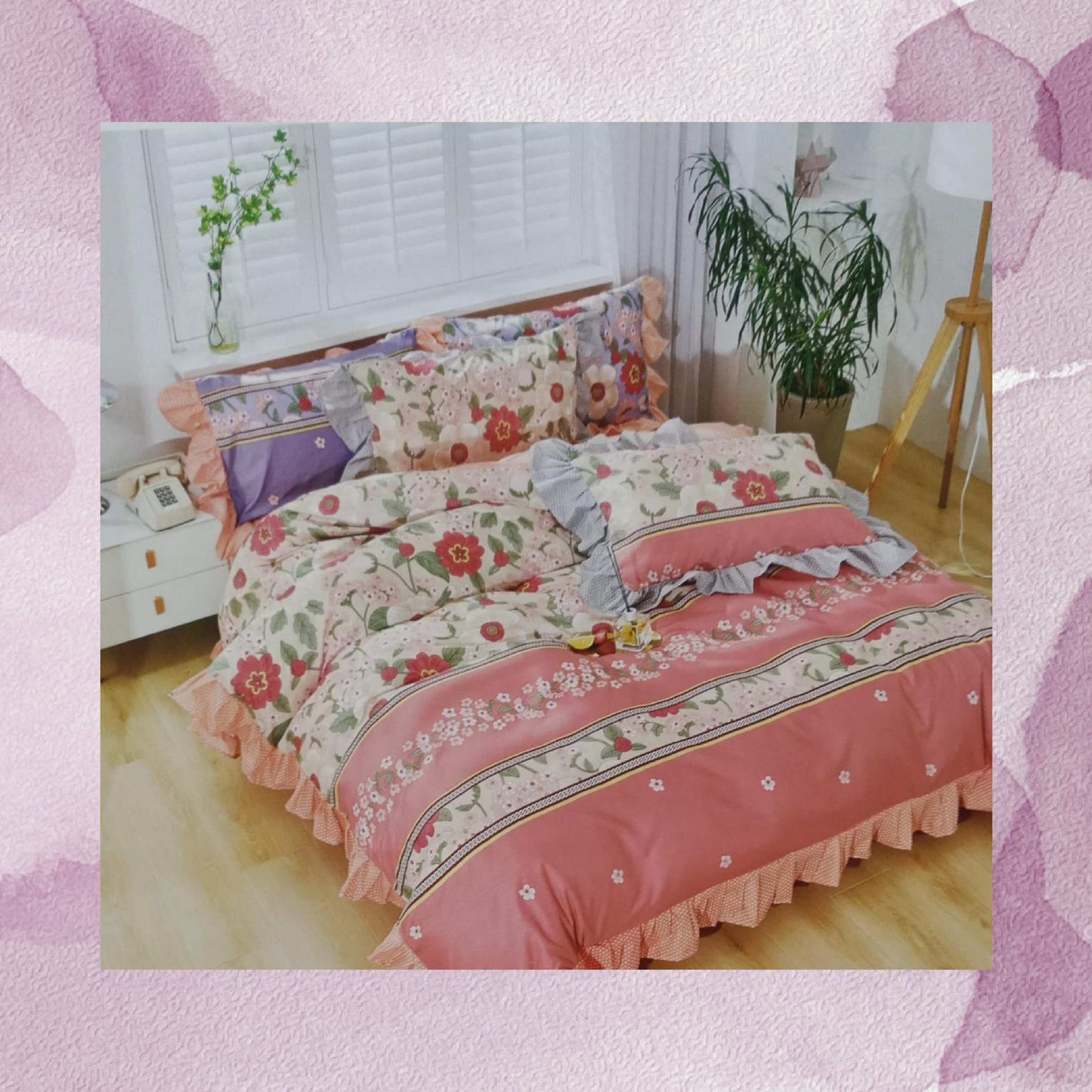 BS181: Nile Gift Packing Double Bed Sheets