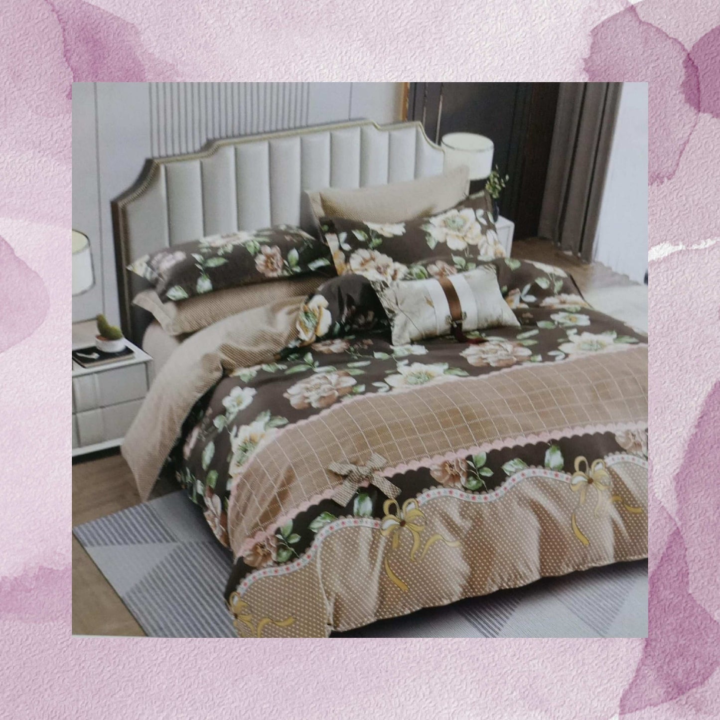 BS181: Nile Gift Packing Double Bed Sheets