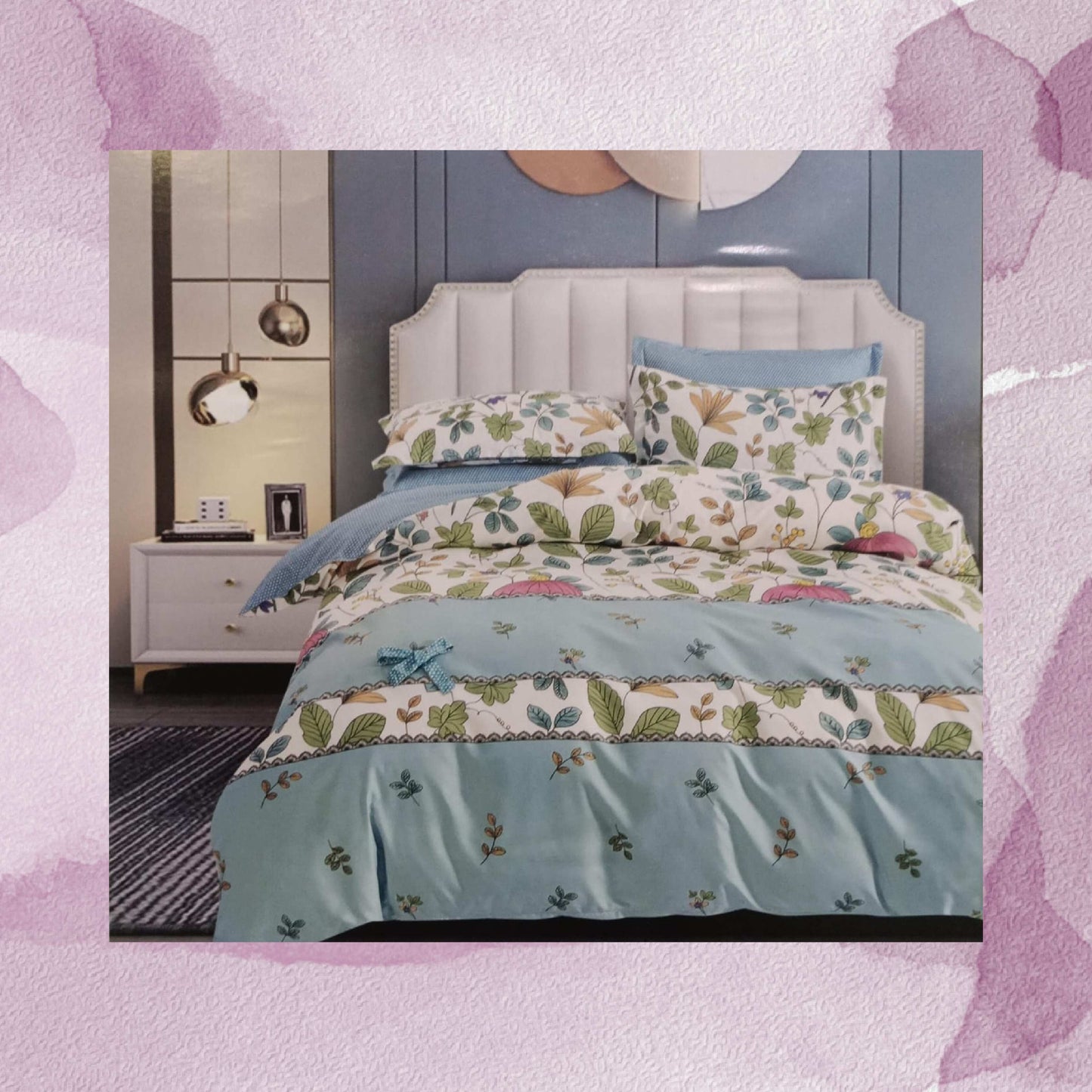 BS181: Nile Gift Packing Double Bed Sheets